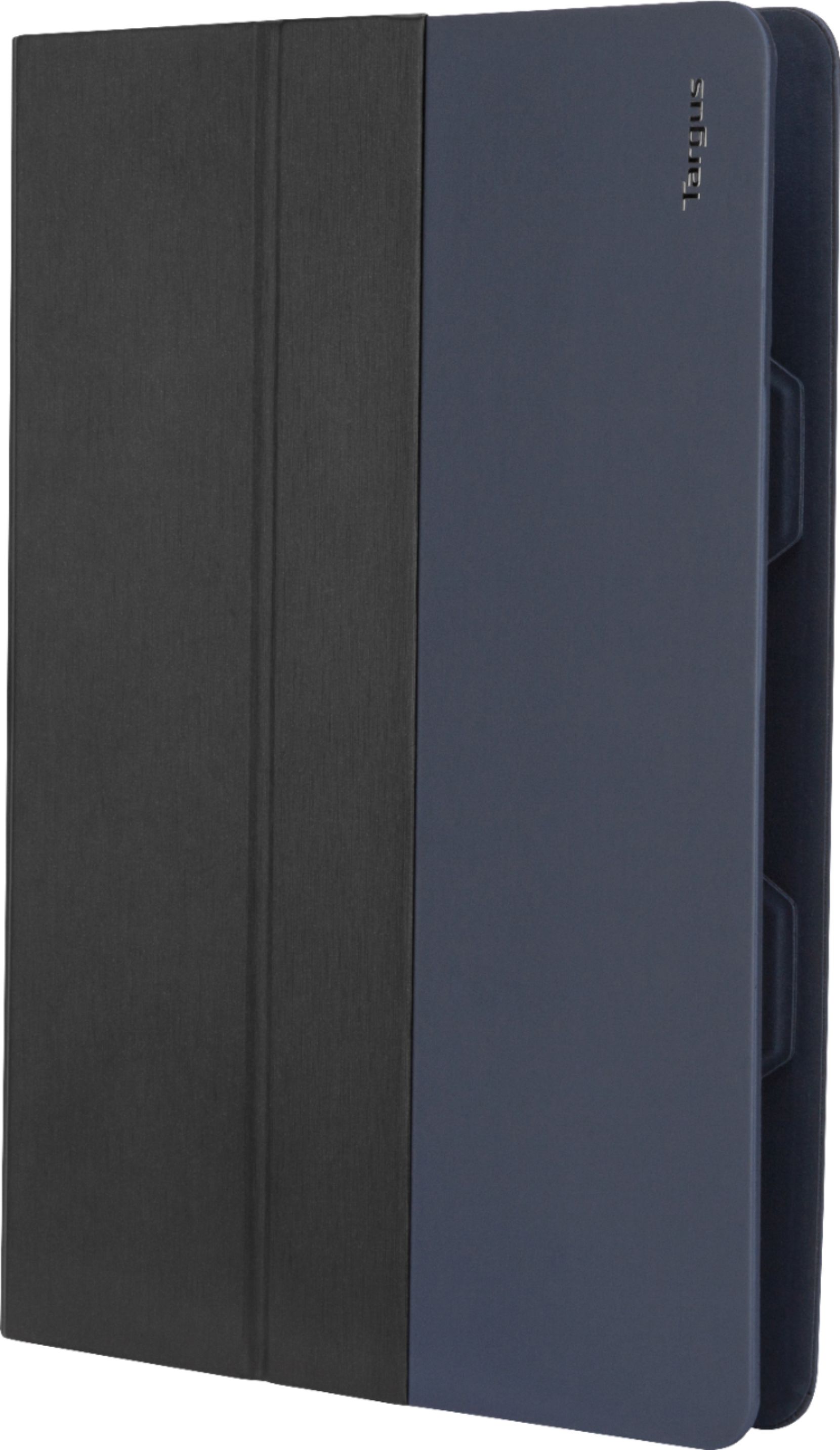 Angle View: Targus - Fit-N-Grip Folio Case for Most 10" Tablets - Black