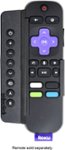 Angle. Sideclick - Universal Attachment for Roku® Streaming Player Remote - Black.