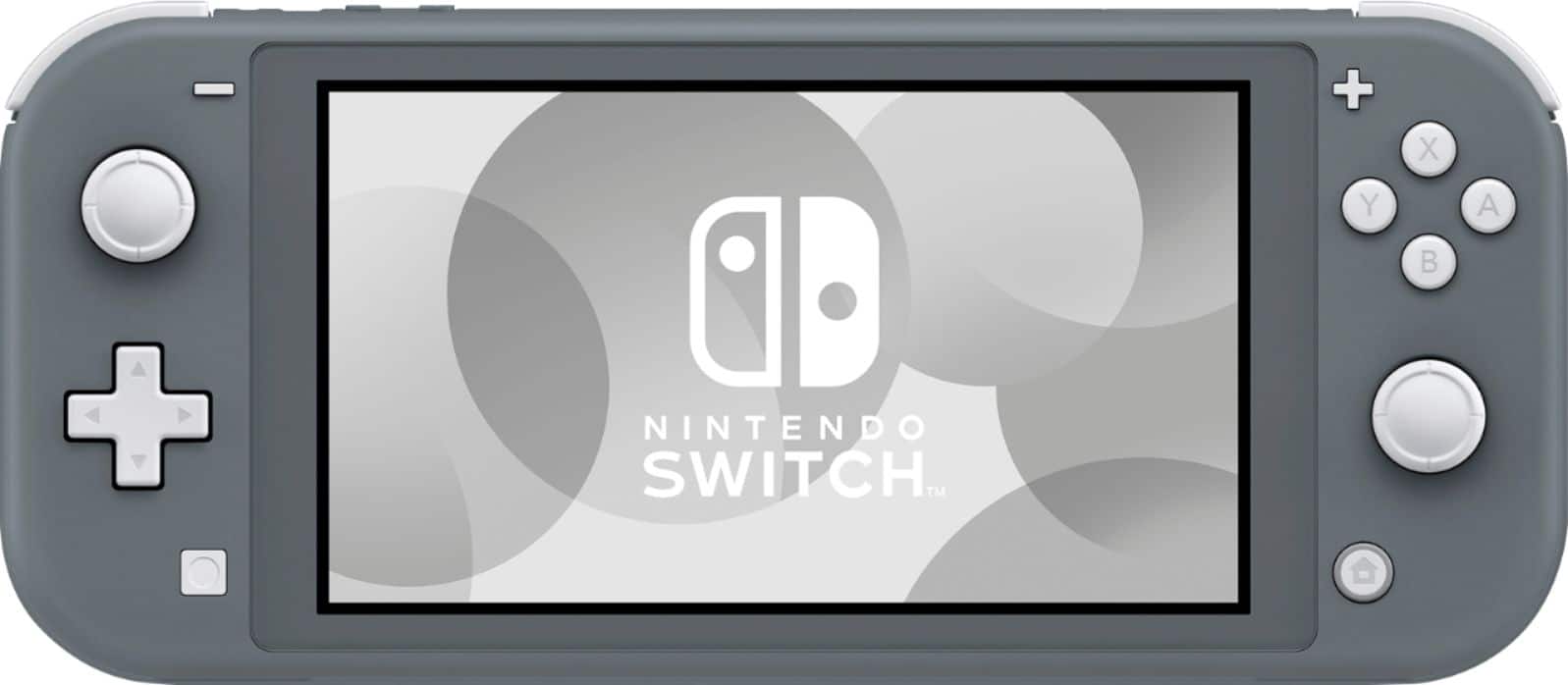 Front. Nintendo - Switch 32GB Lite - Gray.