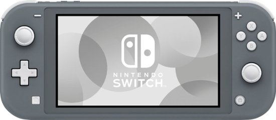 Front Zoom. Nintendo - Switch 32GB Lite - Gray.