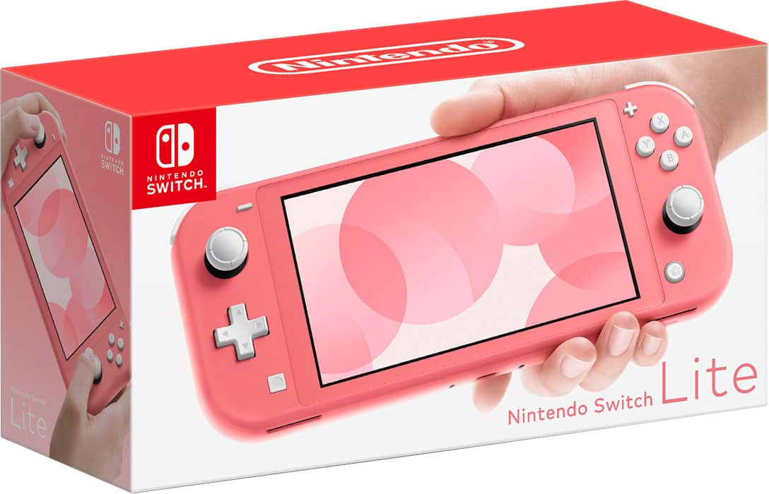 pink nintendo switch