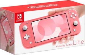 Nintendo - Switch 32GB Lite - Coral - Front_Zoom