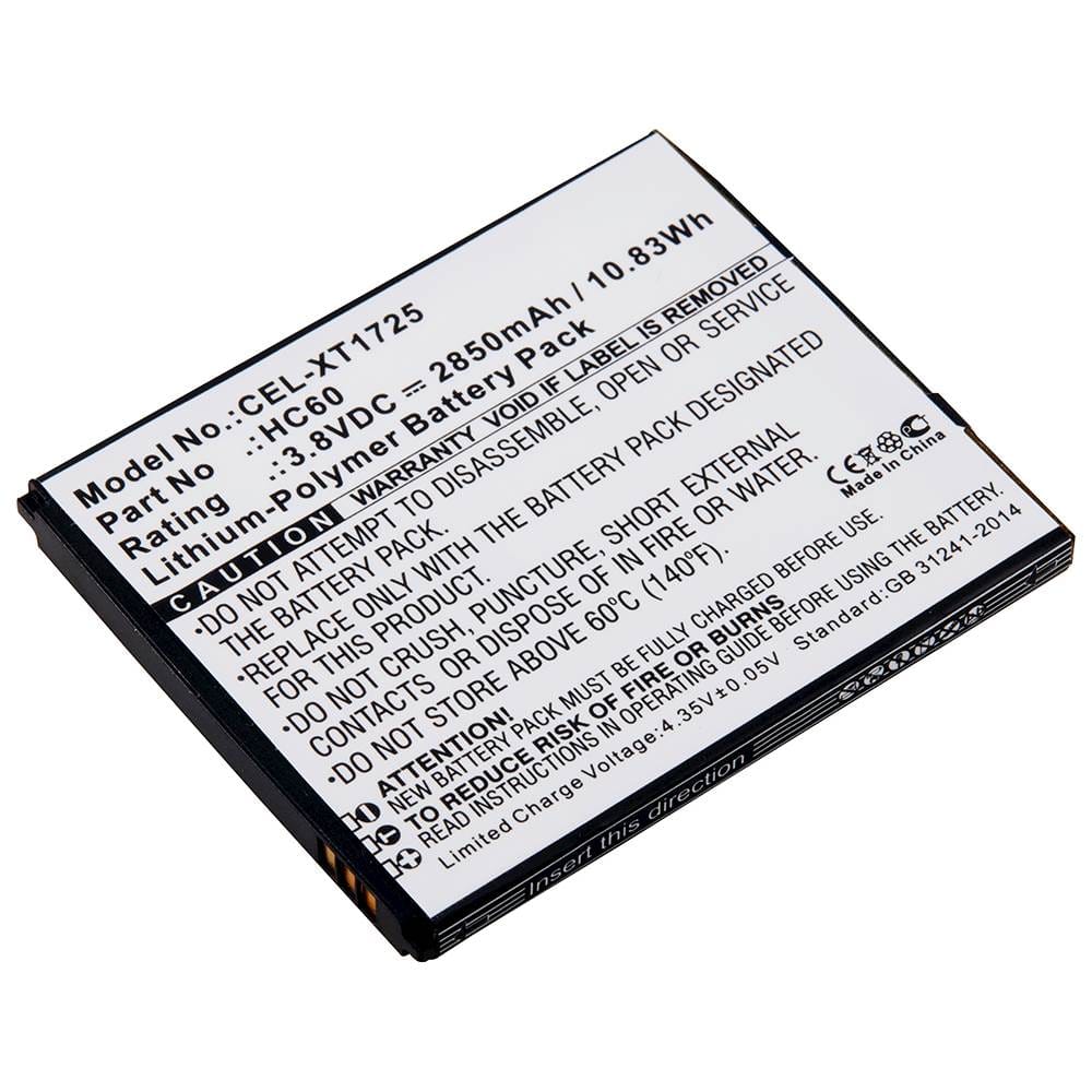 Front. UltraLast - Lithium-Polymer Battery for Select Motorola Cell Phones - Black.