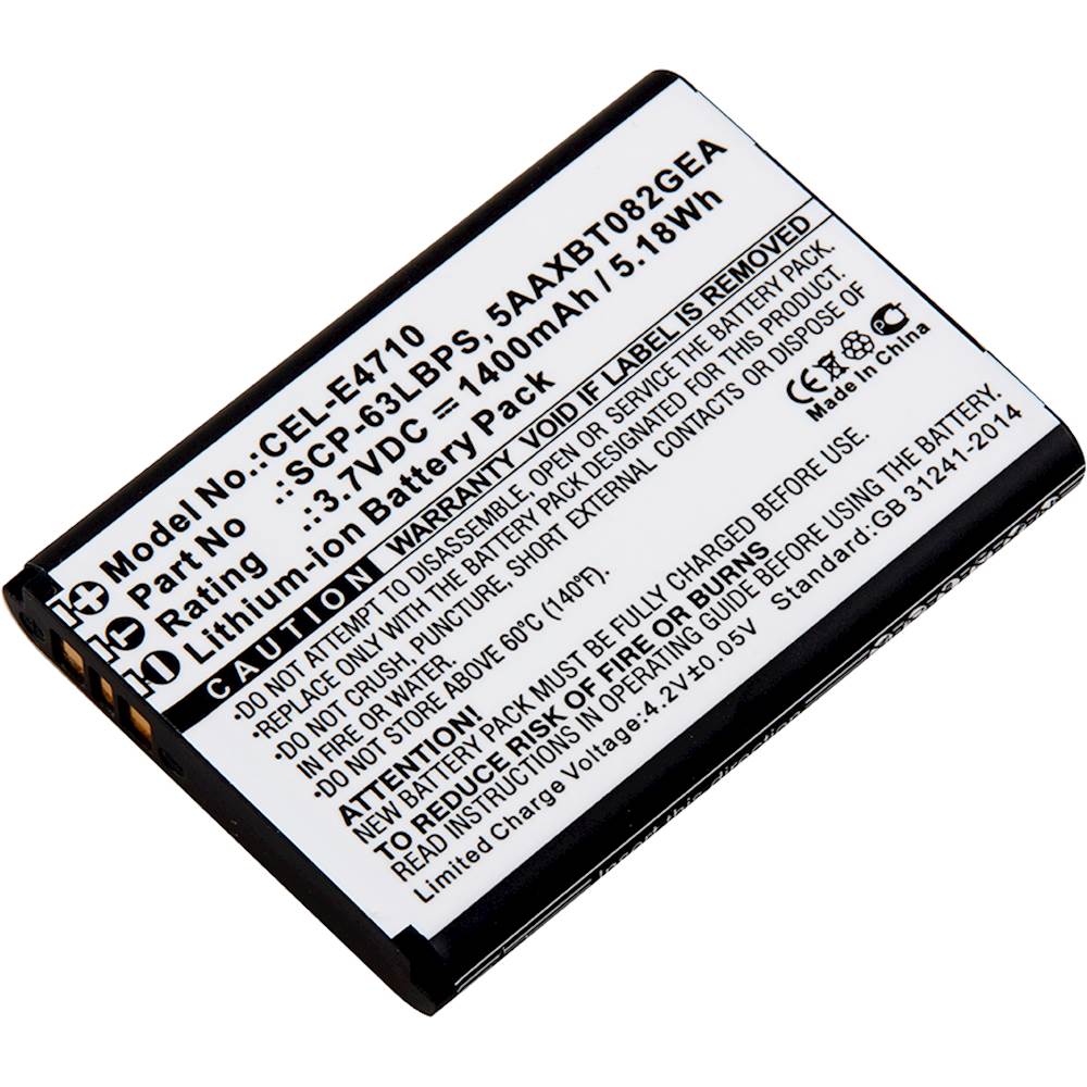 reb træ svulst UltraLast Lithium-Ion Battery for Select Kyocera Cell Phones CEL-E4710 -  Best Buy