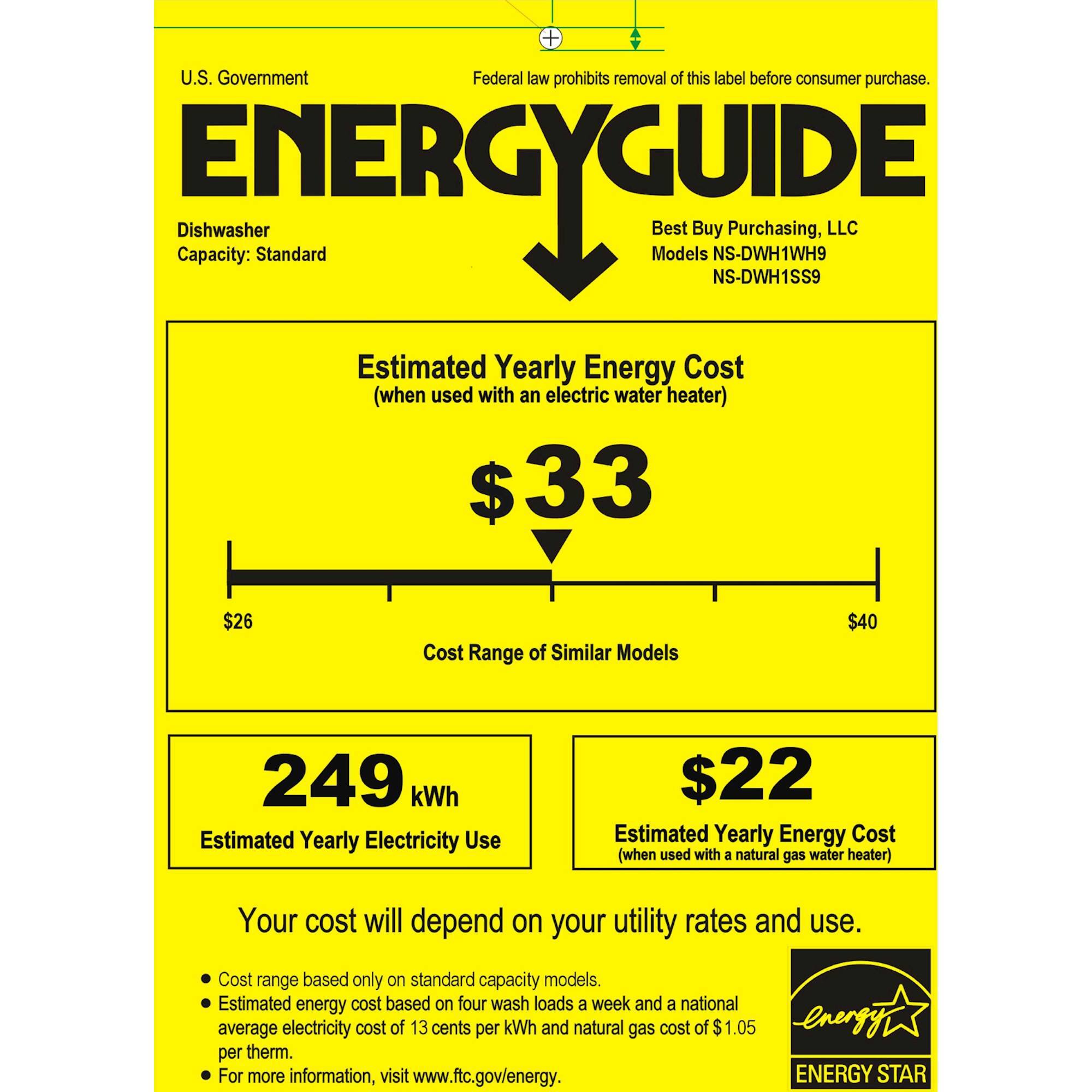 Best Buy Insignia™ 24" Top Control BuiltIn Dishwasher with Stainless