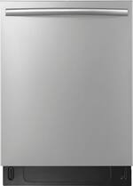 Insignia™ - 24" Top Control Built-In Dishwasher with Stainless Steel Tub - Stainless steel - Front_Standard