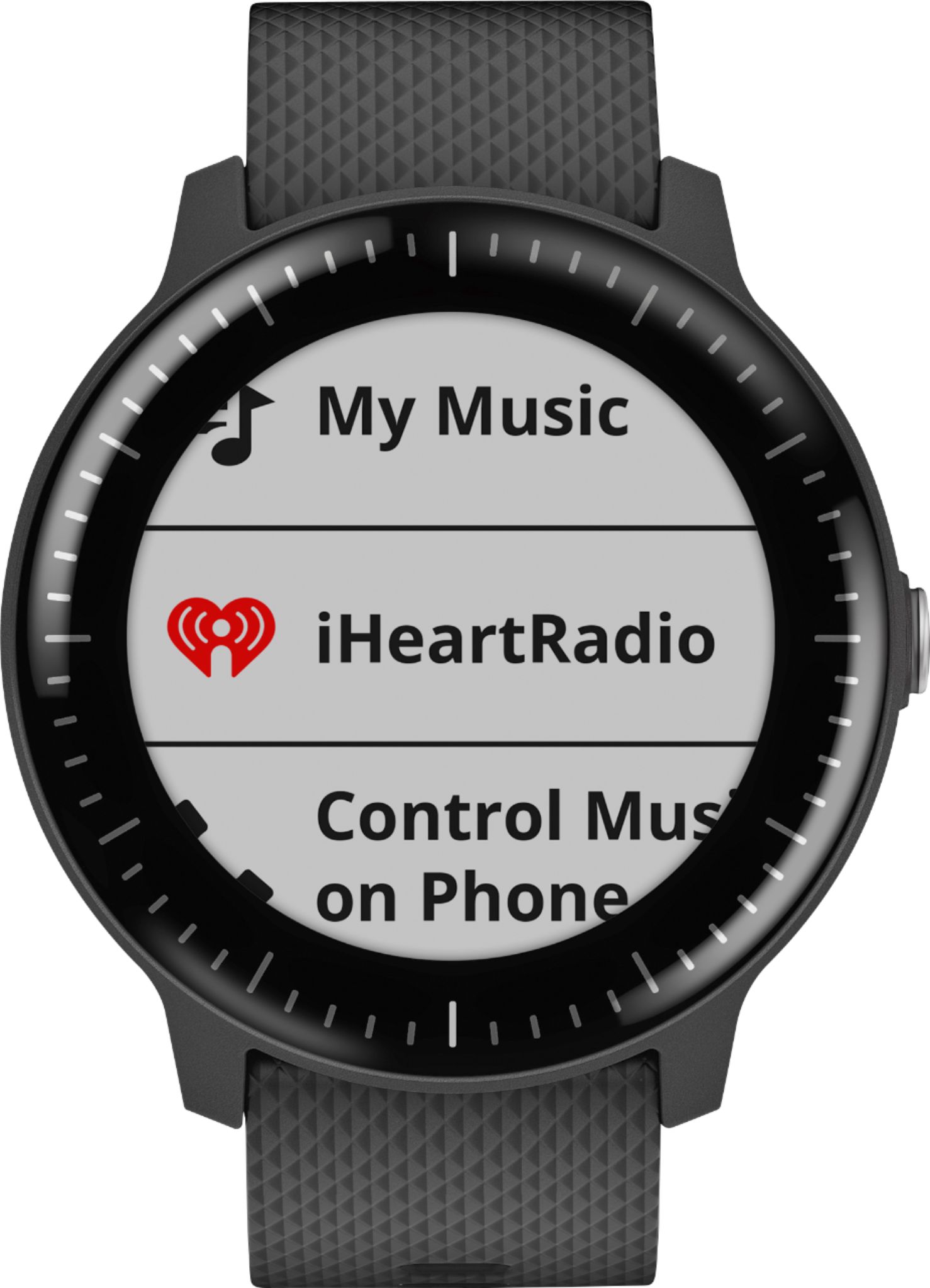 Garmin vívoactive 3 Music Smartwatch 43mm Black Silicone 010-01985-01 - Best Buy