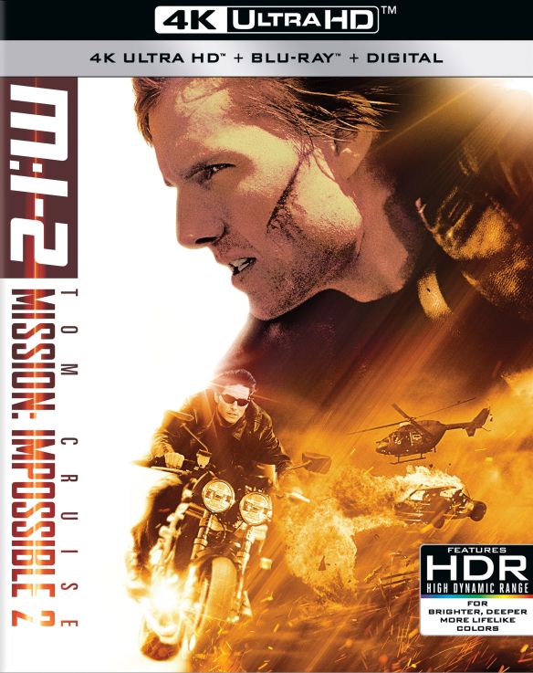  Mission: Impossible 2 [4K Ultra HD Blu-ray/Blu-ray] [2000]