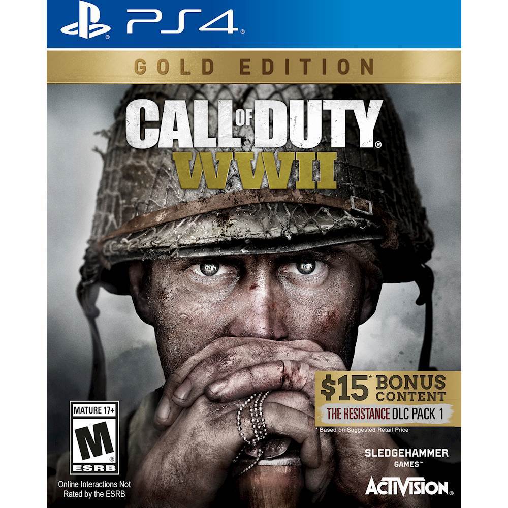 Call of Duty WWII Sony PlayStation 4 COD WW2 World War 2 PS4 Video