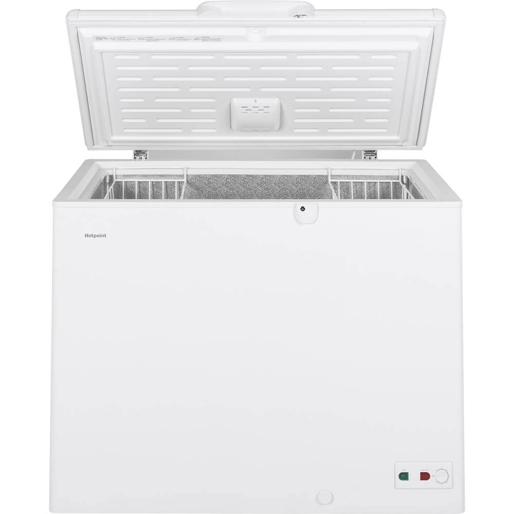Alt View 11. Hotpoint - 9.4 Cu. Ft. Chest Freezer with Manual Defrost - White.