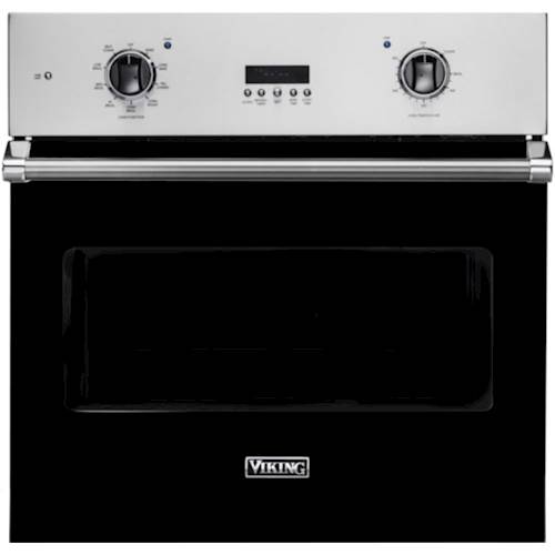 Viking - Professional 5 Series Select 30" Built-In Single Electric Convection Wall Oven - Black