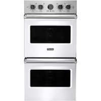 Viking - Professional 5 Series 26.5" Built-In Double Electric Convection Wall Oven - White - Front_Zoom