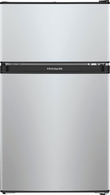 Front Zoom. Frigidaire - 3.1 Cu. Ft. Mini Fridge with Built-In Freezer - Silver.