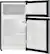 Alt View 12. Frigidaire - 3.1 Cu. Ft. Mini Fridge with Built-In Freezer - Silver.