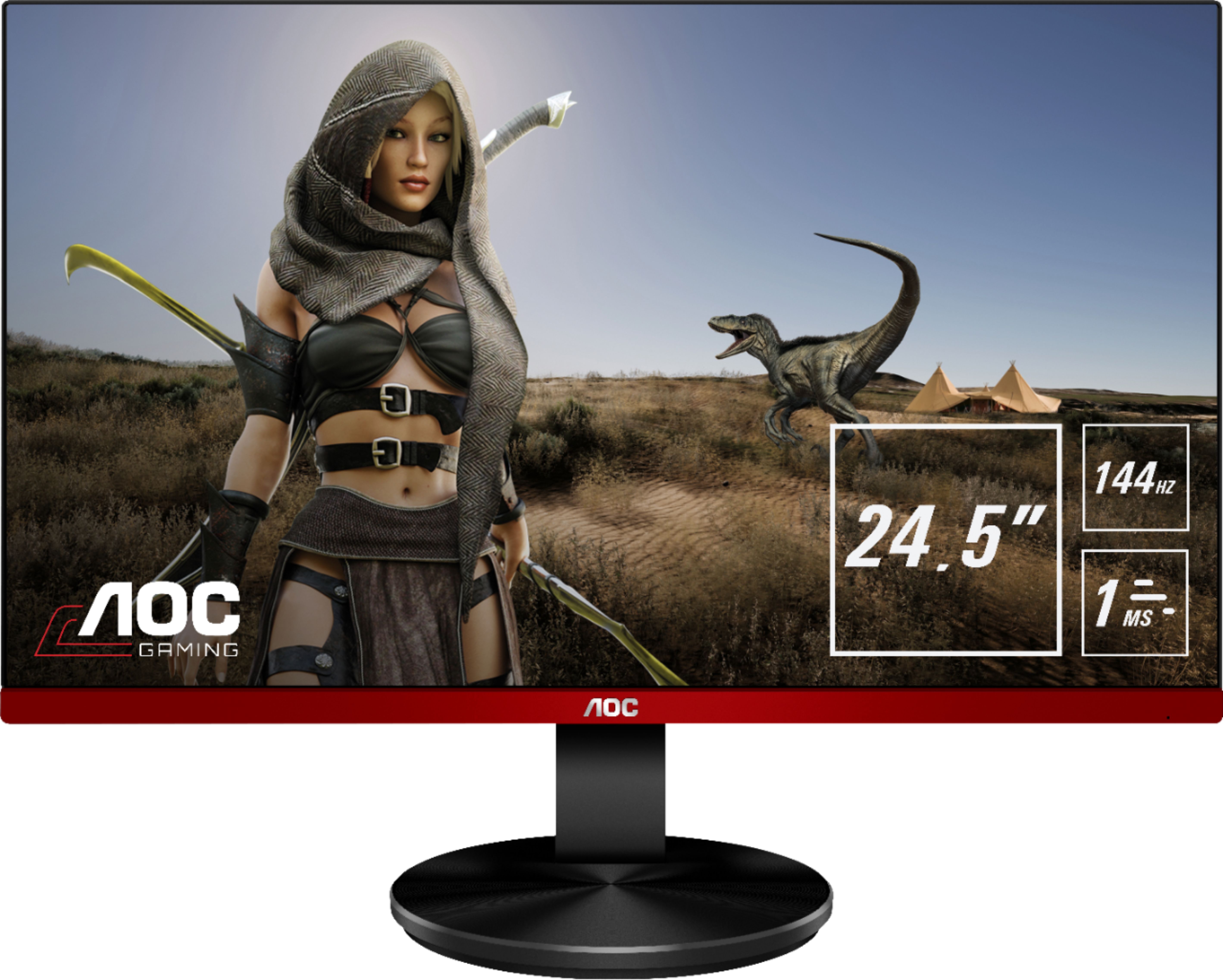 Best Buy Aoc G2590fx 24 5 Led Fhd Freesync Monitor Displayport Hdmi Vga Black G2590fx