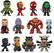 Alt View 11. Funko - Mystery Minis Marvel Avengers Infinity War Figure - Blind Box - Styles May Vary.
