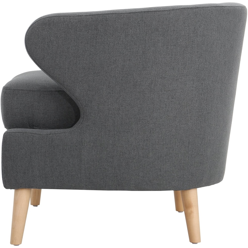 Angle View: Noble House - Newberry Accent Chair - Navy