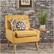 Alt View 14. Noble House - Quincy Accent Chair - Muted Yellow.