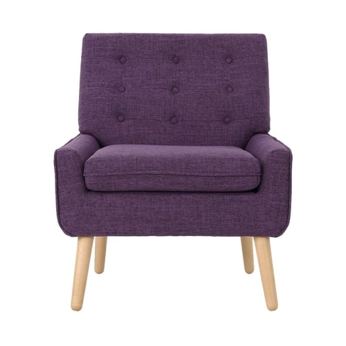 Noble House - Quincy Accent Chair - Muted Purple