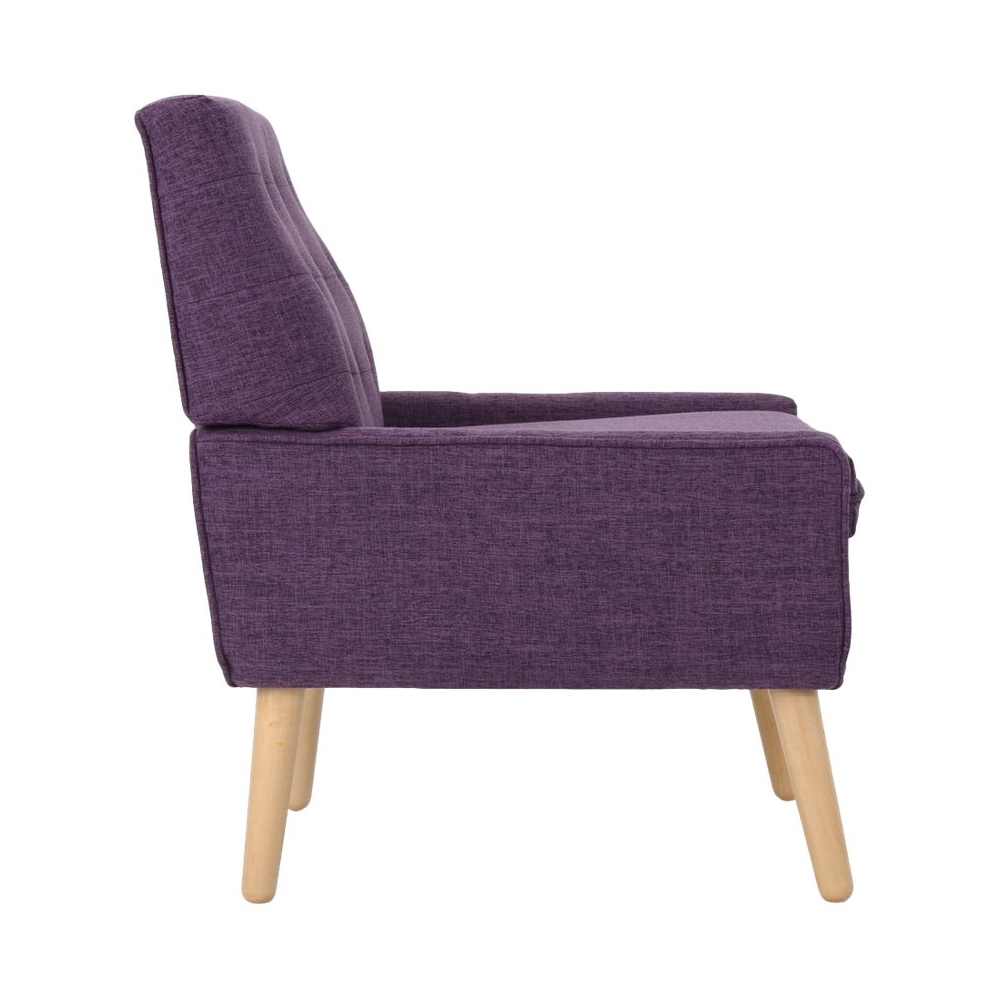 Best Buy: Noble House Quincy Accent Chair Muted Purple 301469