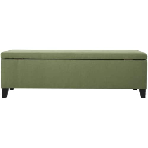 Noble House - Laurel Storage Ottoman - Moss