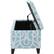 Alt View 13. Noble House - Laurel Storage Ottoman - Azure/White.