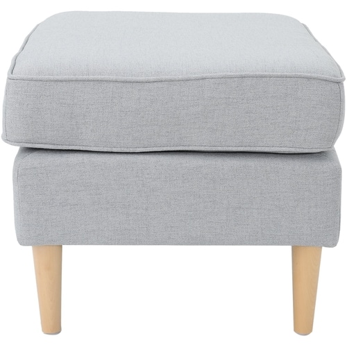 Noble House - Ashland Ottoman - Light Gray