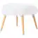 Alt View 11. Noble House - Galena Ottoman Stool - White.
