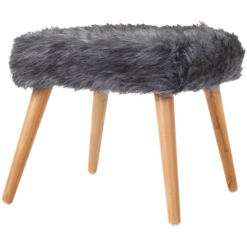 Noble House - Galena Ottoman Stool - Gray