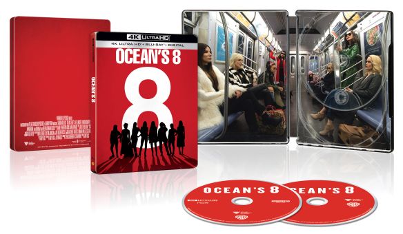 Ocean's 8 [SteelBook] [4K Ultra HD Blu-ray/Blu-ray] [Only @ Best Buy] [2018] was $22.99 now $14.99 (35.0% off)