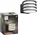 Front. Philips - Hue Lucca Outdoor Wall Lantern - White.