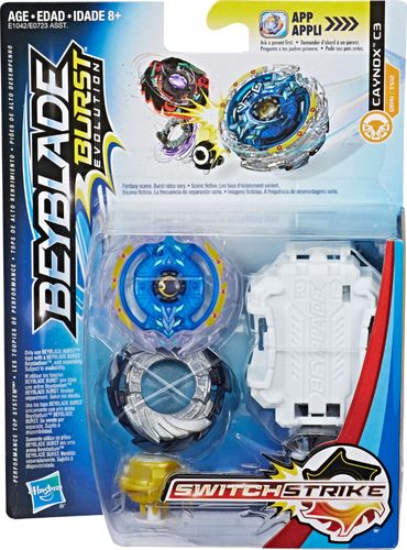 Burst Evolution SwitchStrike Starter Pack for Beyblade Battling Game - Colors May Vary - Colors May Vary