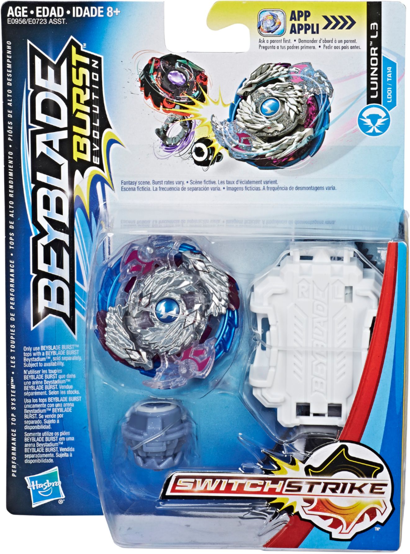Burst Evolution SwitchStrike Starter Pack for Beyblade Game Colors May Vary Colors May Vary E0723 - Best Buy