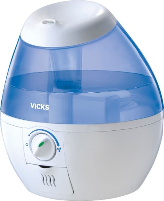 Vicks – 0.5 Gal. Mini Filter Free Cool Mist Humidifier – Blue