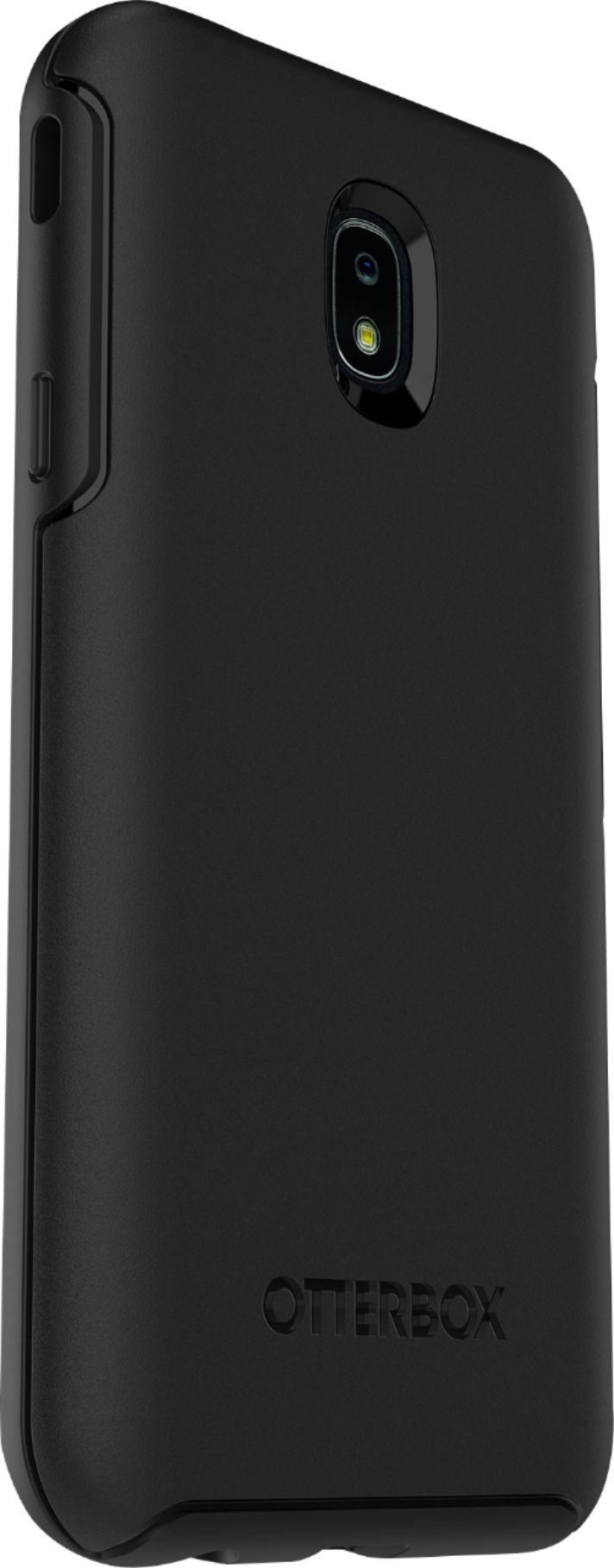 Angle View: OtterBox - Symmetry Series Samsung Galaxy J7 Case for Samsung Galaxy J7 - Black