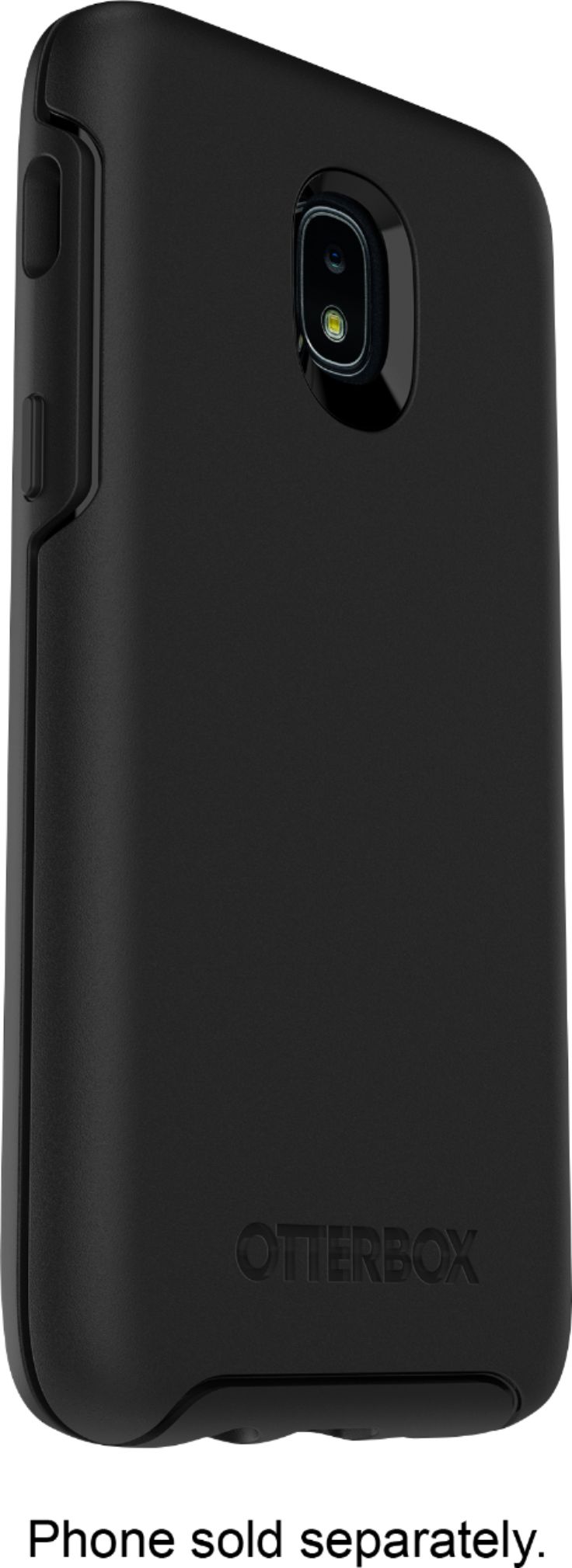 Angle View: OtterBox - Symmetry Series Samsung Galaxy J3 Case for Samsung Galaxy J3 - Black
