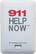 Alt View 12. Emergency Medical Alert Pendant - white.