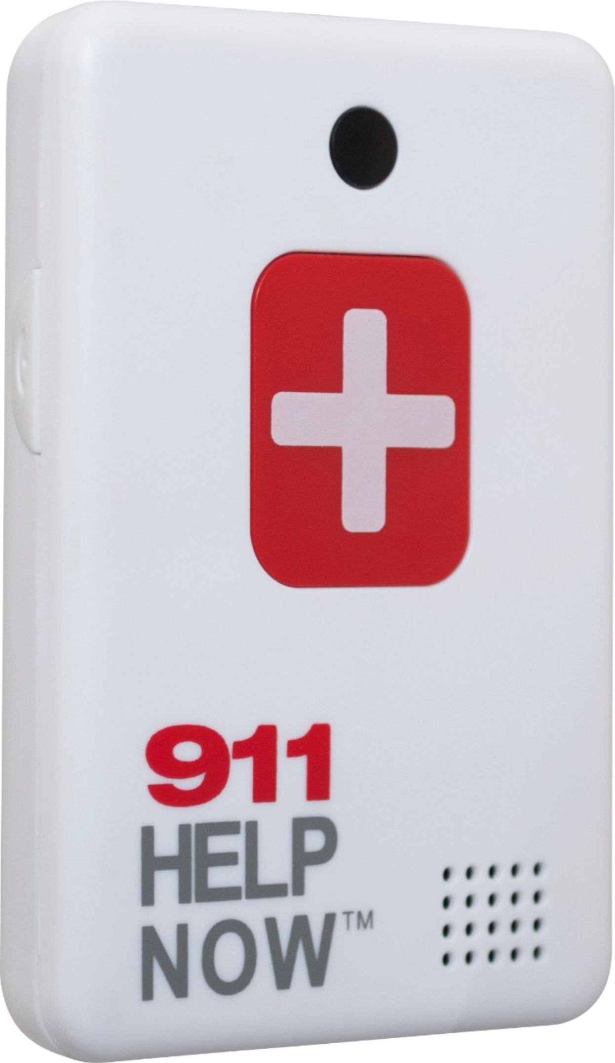 Left. Emergency Medical Alert Pendant - white.