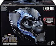 Marvel legends series black panther electronic outlet helmet
