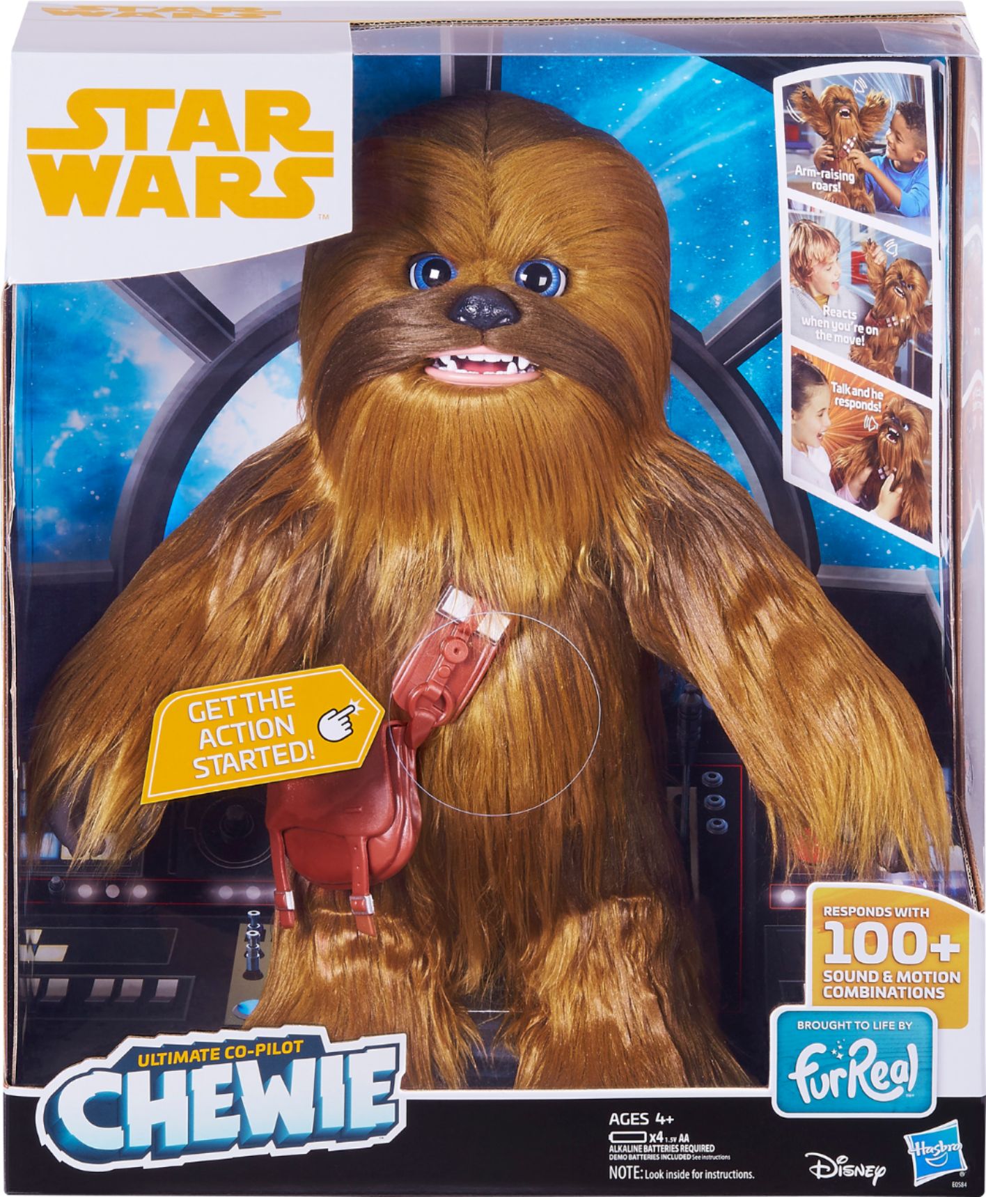 ULTIMATE CO-PILOT  CHEWIE BRAND NEW!! FUREAL STAR WARS