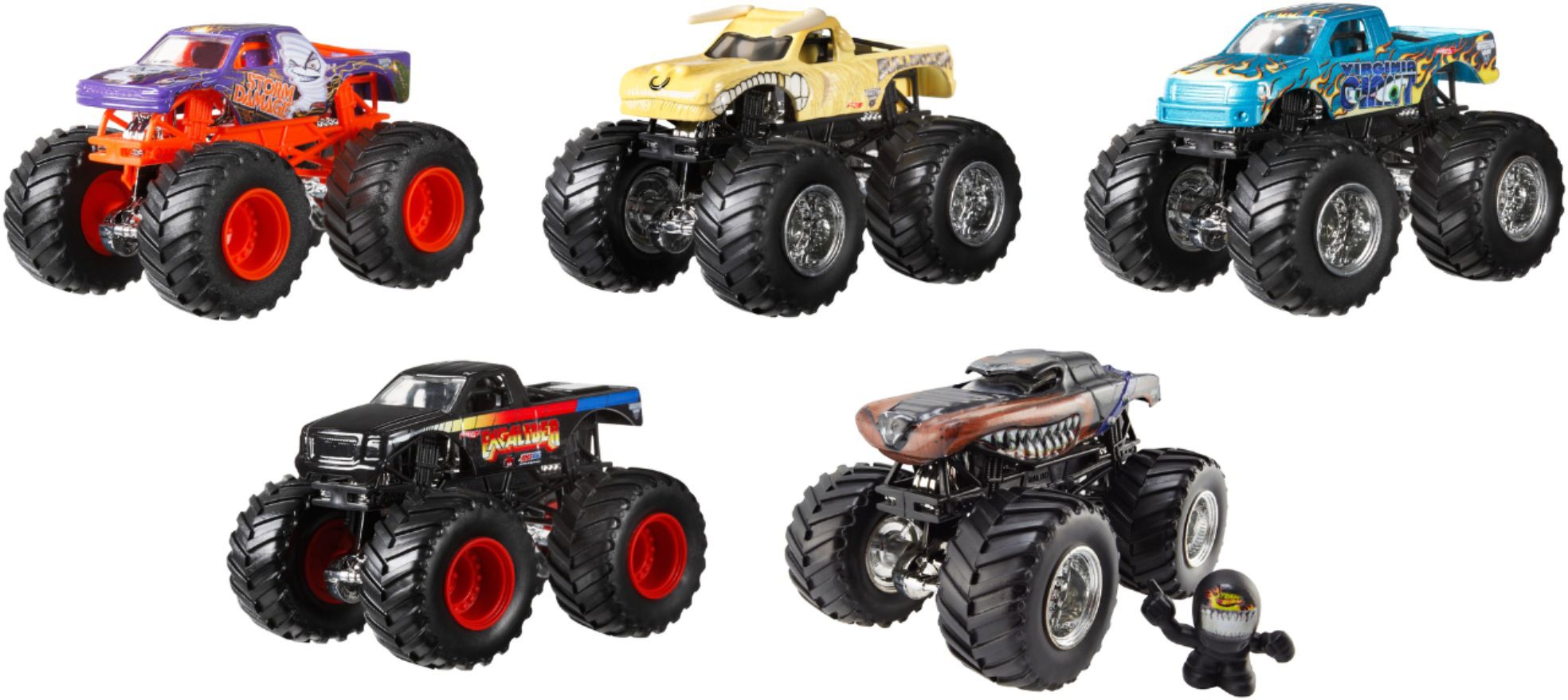 Best Buy: Hot Wheels Monster Trucks Demolition Doubles (2-Pack) Styles May  Vary FYJ64