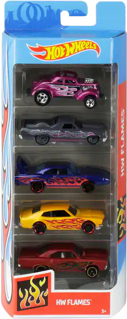 Hot wheels glow wheels 5 pack hotsell