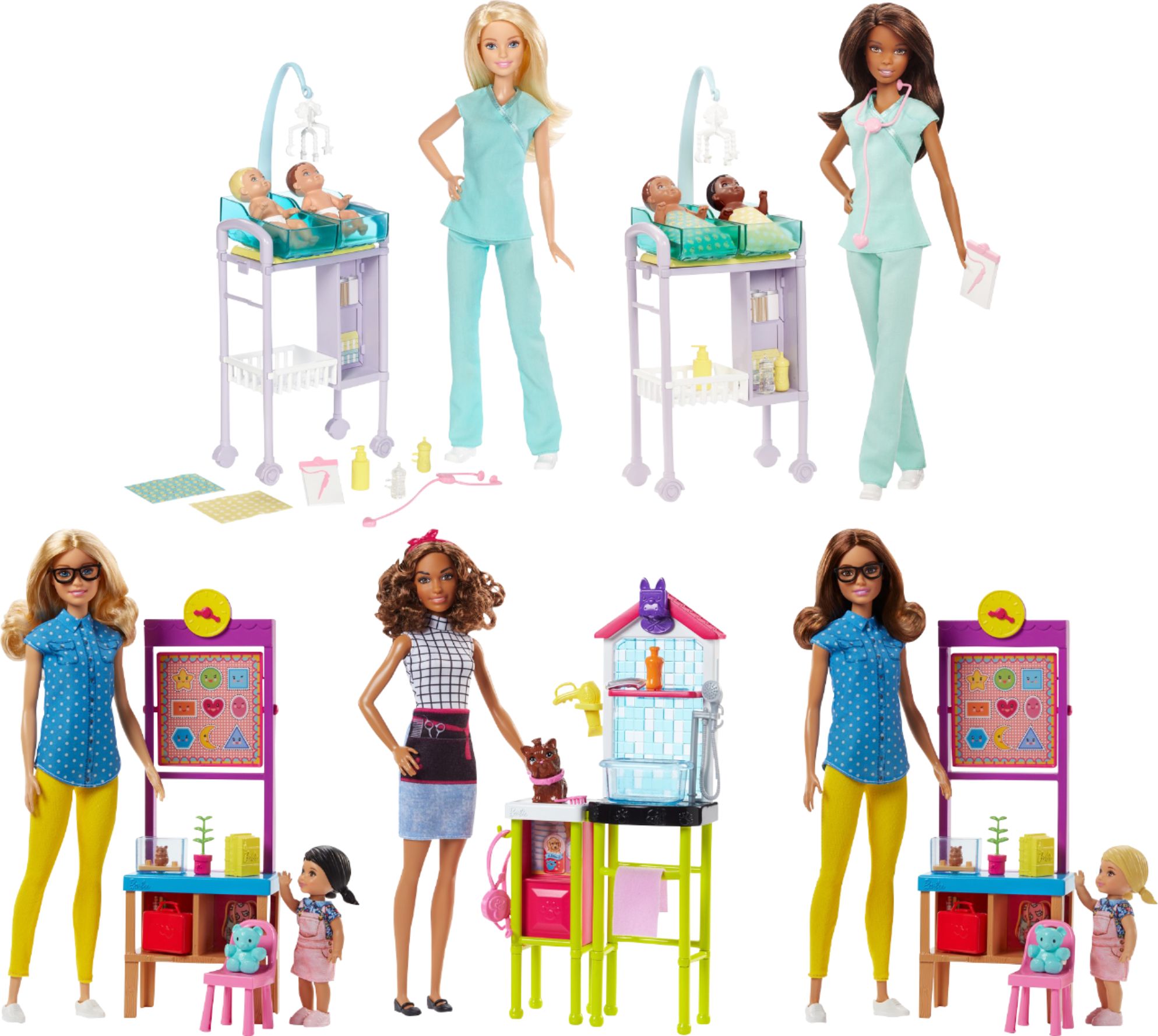 Barbie Doctor Career Play Set Styles May Vary DHB63 Best Buy