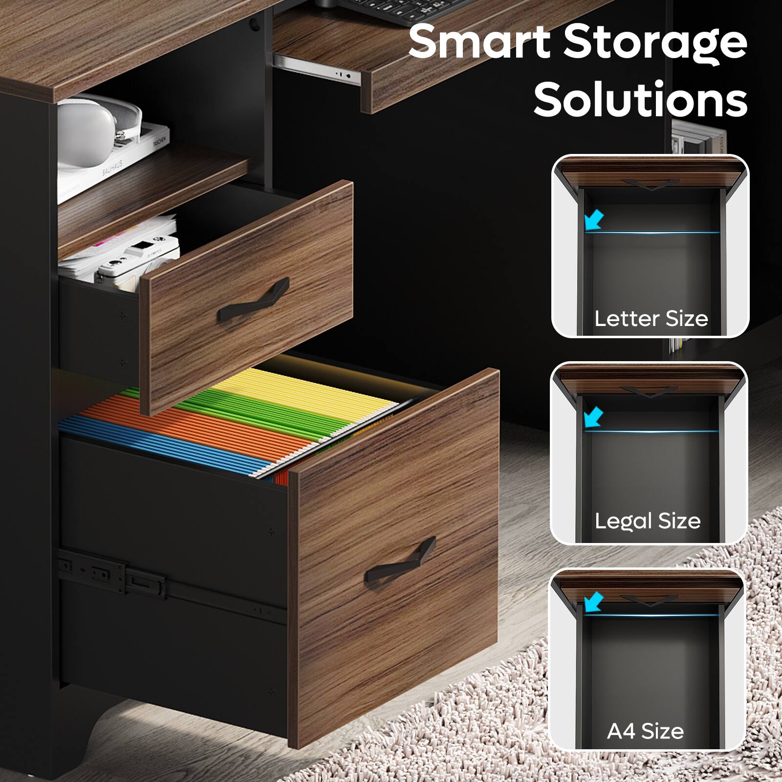Smart Storage Solutions Letter Size Legal Size A4 Size