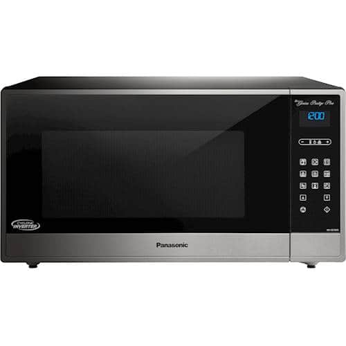 Panasonic Genius Prestige Plus 1.6 Cu. Ft. Microwave with Sensor Cooking Stainless steel NN Panasonic Genius Prestige Plus 1.6 Cu. Ft. Microwave with Sensor Cooking Stainless steel NN