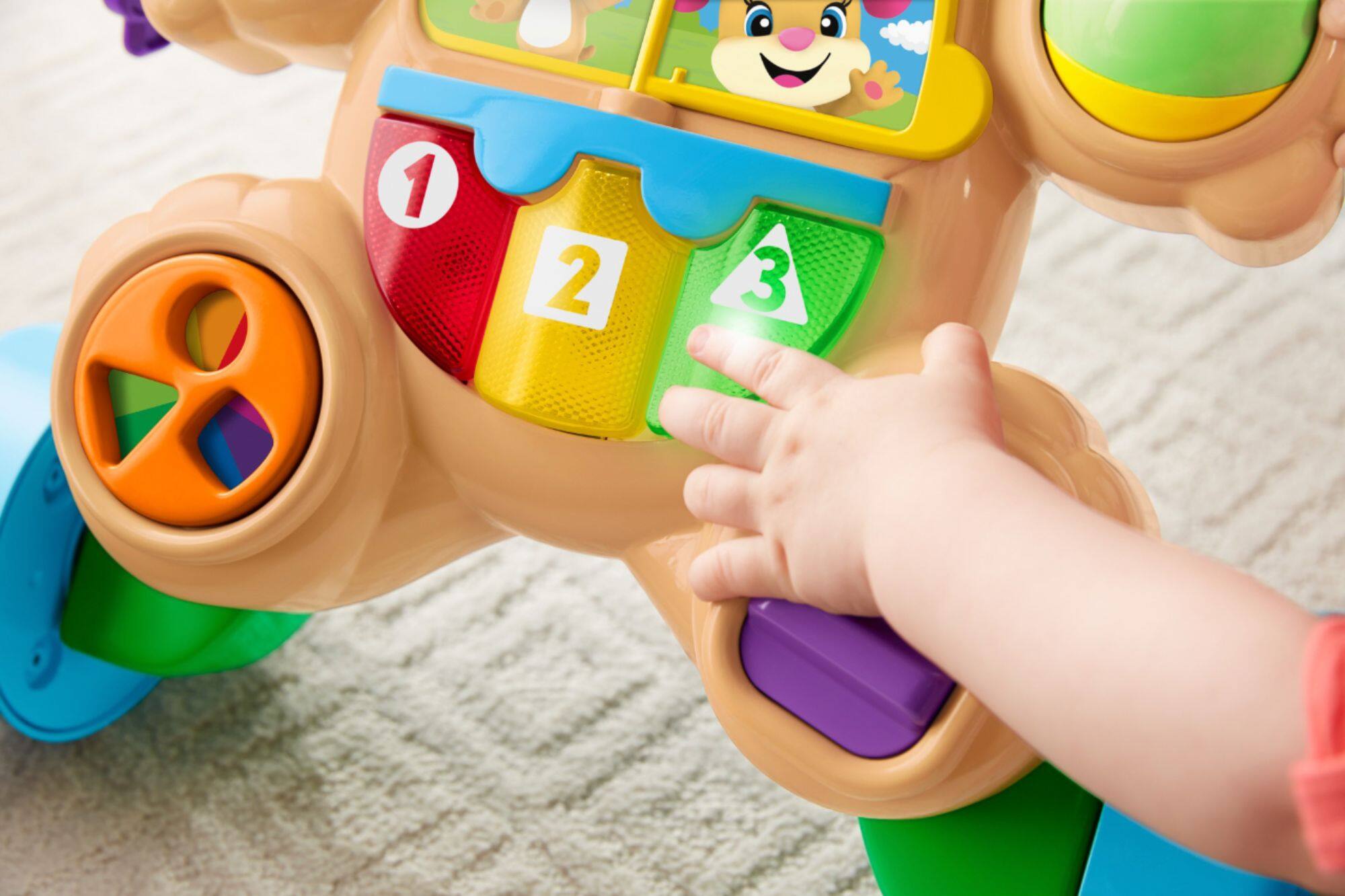 Fisher-Price Laugh & Learn Smart Stages Learn with Puppy Walker Baby &  Toddler Toy