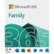 Front Zoom. Microsoft 365 Family (Up to 6 People) (12-Month Subscription) - Android, Apple iOS, Mac OS, Windows [Digital] - Auto Renewal.
