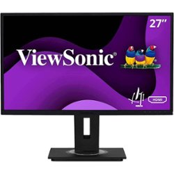 ViewSonic - VG2748 27" IPS LED FHD Monitor (DisplayPort, Mini DisplayPort, HDMI, USB, VGA) - Front_Zoom
