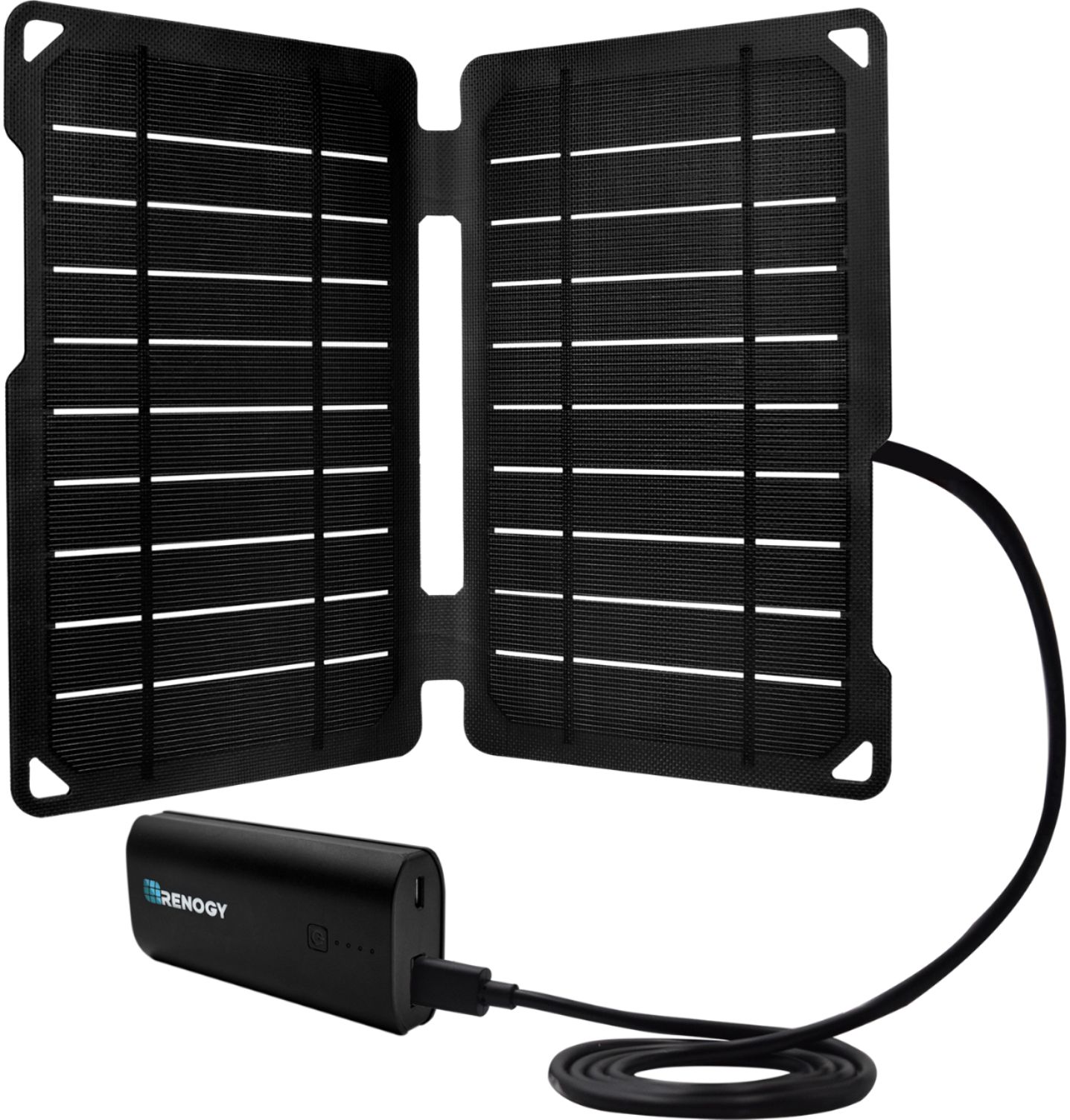 Renogy E.FLEX 10W Ultra Thin Portable Monocrystalline Solar Panel Charger with USB Port 
