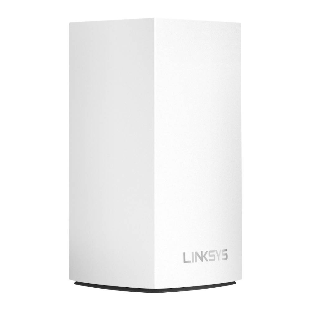 Angle View: Linksys - Velop AC1300 Dual-Band Mesh Wi-Fi 5 System - White